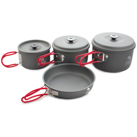 Geschirrset Zulu Grus grau