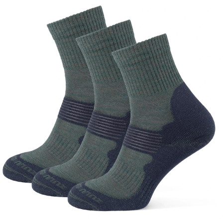 Socken Zulu Merino Allseason 3-pack grün green