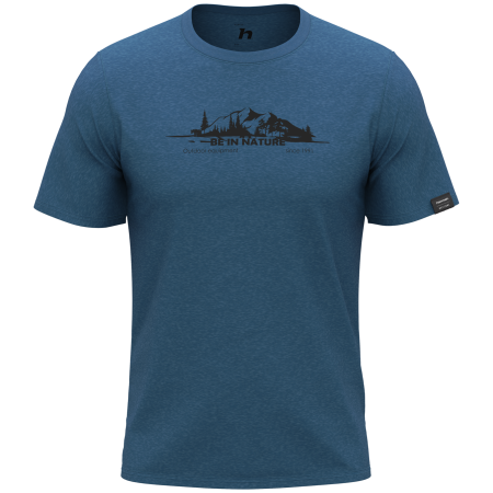 Herren-T-Shirt Hannah Grem blau majolica mel