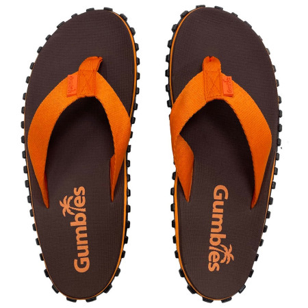 Damen Flip-Flops Gumbies Duckbill Brown & Orange orange