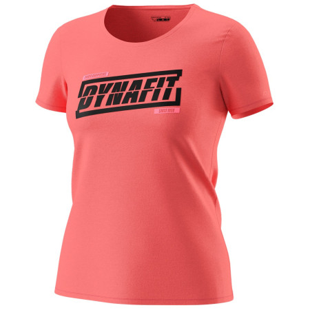 Damen-T-Shirt Dynafit Graphic Co W S/S Tee orange 6171 - cabana/TABLOID