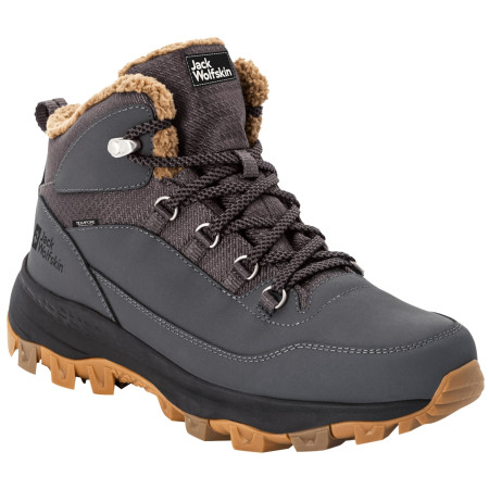 Pánské zimní boty Jack Wolfskin Everquest Texapore Mid grau dark grey / phantom