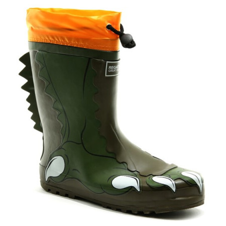 Kinderstiefel Regatta Mudplay Jnr grün/orange Dkkha/Rustyo