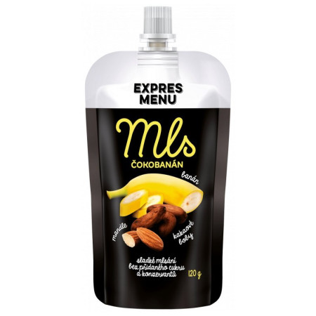 Essen für Unterwegs Expres menu Mls Schokobanane