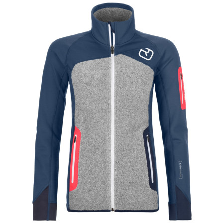 Damenjacke Ortovox Fleece Plus Jacket blau NightBlue