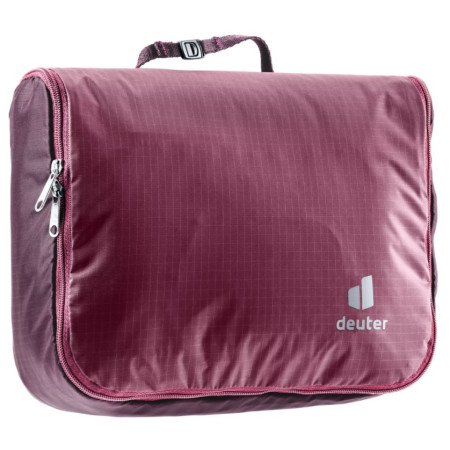 Kosmetiktasche Deuter Wash Center Lite II weinfarbe MaronAubergine