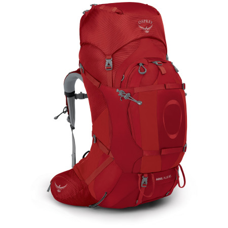 Rucksack Osprey Ariel Plus 60 rot CarnelianRed