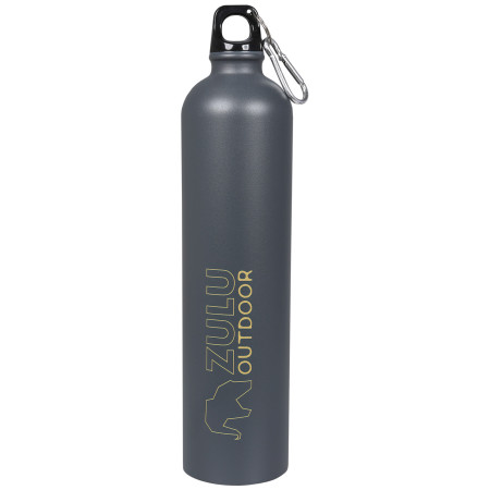 Flasche Zulu Steel Flask 1 L grau/gelb grey/yellow