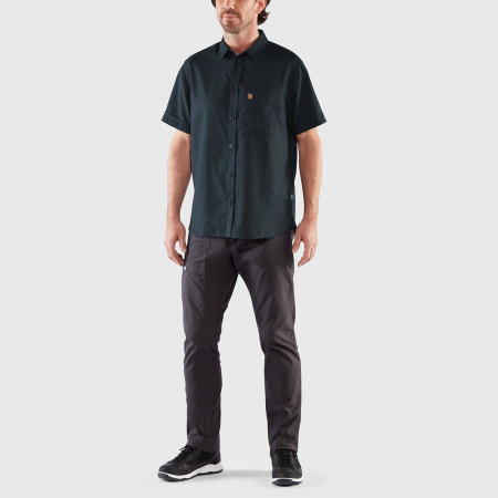 Herrenhemd Fjällräven Övik Travel Shirt SS M