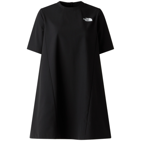 Damenkleid The North Face Packable Short Sleeve Dress schwarz TNF BLACK