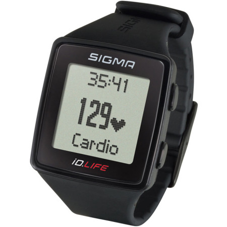 Armbanduhr Sigma iD.LIFE schwarz Black