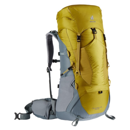 Rucksack Deuter Aircontact Lite 50+10 grau/gelb TourmericTeal