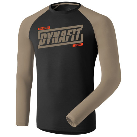 Herren-T-Shirt Dynafit 24/7 M L/S Tee braun 5491 - fallen rock/0910