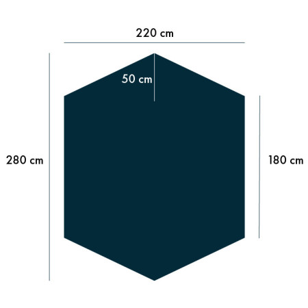 Zeltunterlage Warg Footprint 3