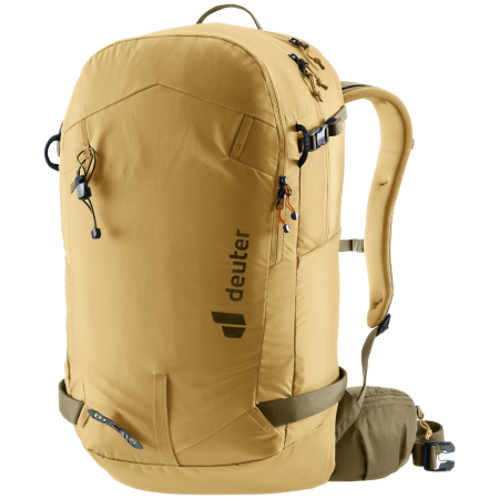 Skialp-Rucksack Deuter Freerider 30 hellbraun savanna-nori