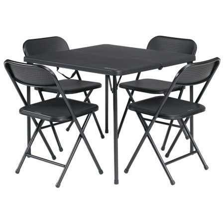Campingset Tisch und Stühle Outwell Corda Picnic Table Set schwarz Black