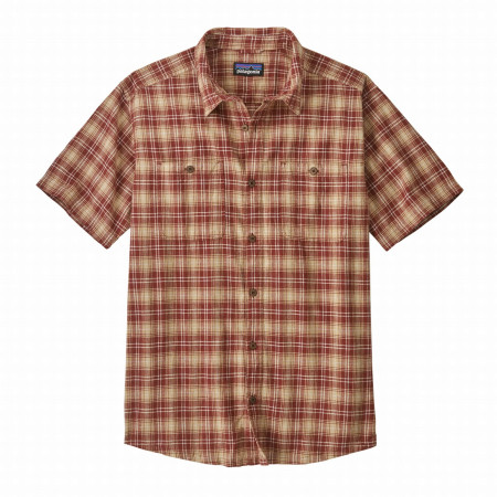 Herrenhemd Patagonia M's Back Step Shirt rot Beyond Horizons: Mangrove Red