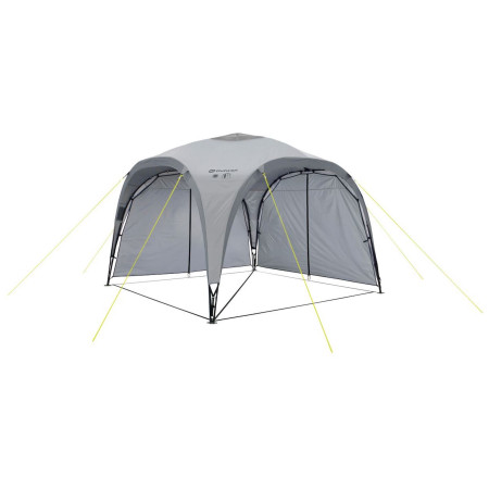 Seitenplane Outwell Event Lounge M Side Wall zip grau Black & Grey