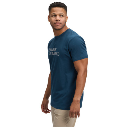 Herren-T-Shirt Black Diamond M Mini Stacked Ss Tee