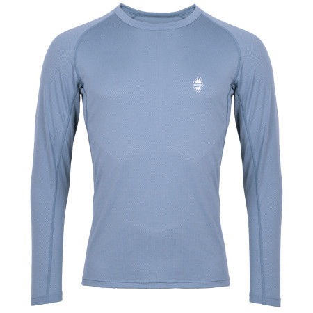 Herren-T-Shirt High Point Code 2.0 LS man blau Mountain Spring