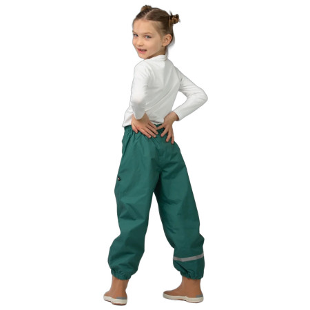 Wasserdichte Kinderhosen DucKsday Rainpants Dark Green