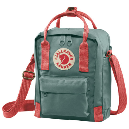 Tasche Fjällräven Kånken Sling blau/rosa FrostGreenPeachPink