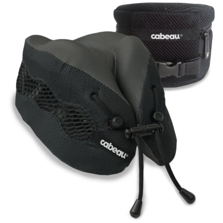 Kühlendes Nackenkissen Cabeau Evolution Cool schwarz Black