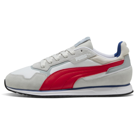 Herrenschuhe Puma Softride St Miler grau Cool Light Gray-For All Time Red-PUMA White