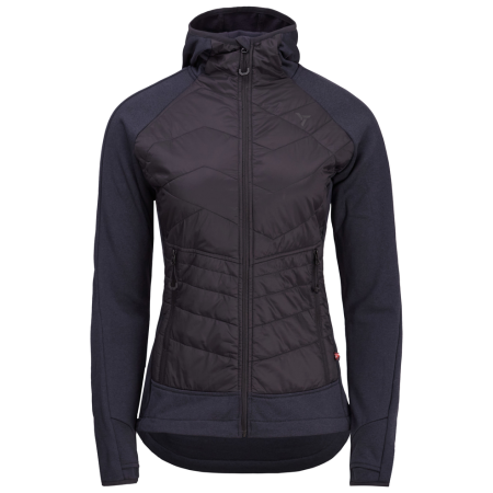 Damen-Sweatshirt Silvini DIVERA WJ1311 2022 schwarz/grau black