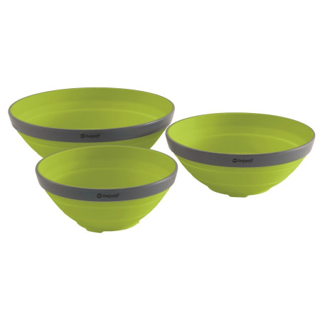 Schüssel-Set Outwell Collaps Bowl Set grün LimeGreen