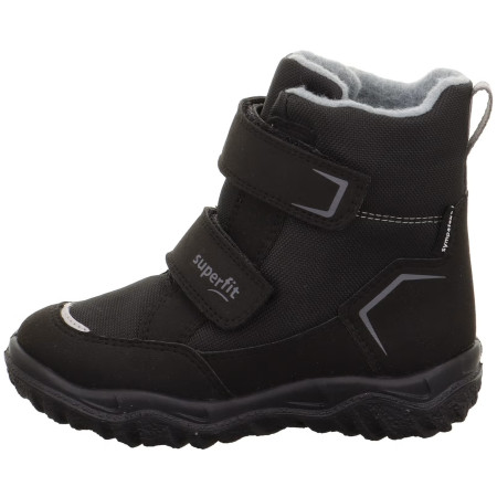 Kinder Winterschuhe Superfit Husky Schwarz/Hellgrau