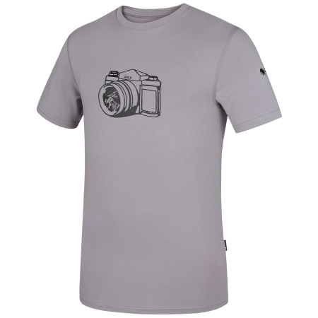 Herren-T-Shirt Zulu Bambus Picture 210 Short grau grey