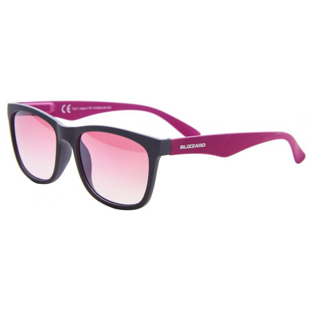 Sonnenbrille Blizzard PC406400, 56-15-133 schwarz/rosa dark grey