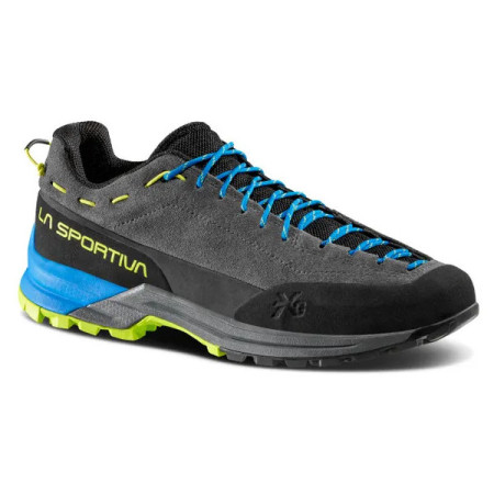 Herrenschuhe La Sportiva Tx Guide Leather grau/blau Carbon/Lime Punch