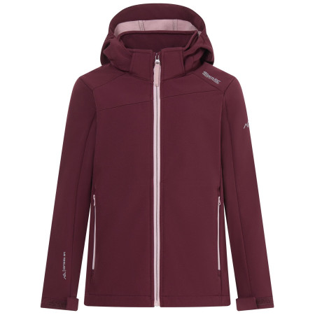Kinder-Softshell-Jacke Regatta Haydenbury Fig lila Fig Powder Lilac
