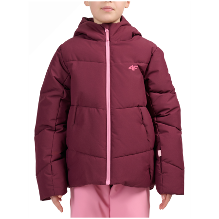 Kinder Skijacke 4F Technical Jacket F1194 Burgundy weinfarbe Burgundy