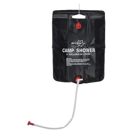 Campingdusche Bo-Camp Solar Shower 20l schwarz Black