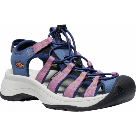 Damensandalen Keen Astoria West Sandal Women blau/rosa nostalgia rose/tangerine
