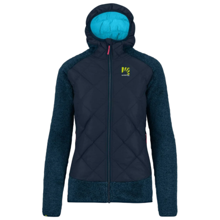 Damen-Winterjacke Karpos Marmarole W Jacket schwarz/blau Vulcan/Midnight