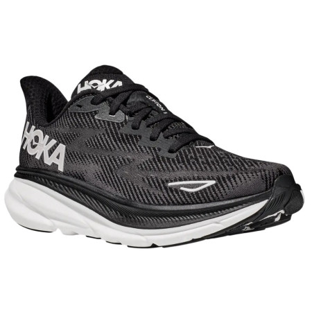Herrenschuhe Hoka M Clifton 9 schwarz/weiß Black / White