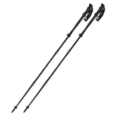 Trekkingstöcke Fizan RFP Touring schwarz/grau black