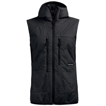Damenweste Ortovox Venet Swisswool 60 Vest schwarz Black Raven