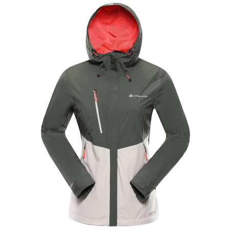 Damenjacke Alpine Pro Lanka grün Khaki