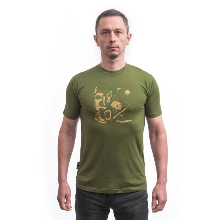 Herren-Funktionsshirt Sensor Merino Active Hiking