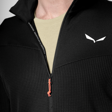 Herren Funktions-Sweatshirt Salewa Puez Waffle Hyb Pl Jacket M