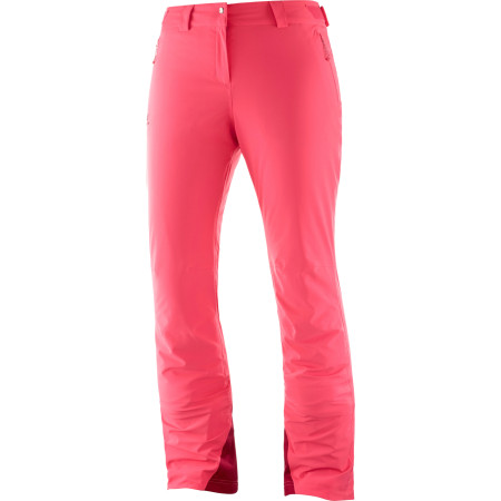 Damen-Skihose Salomon Icemania Pant W rosa CalypsoCoral