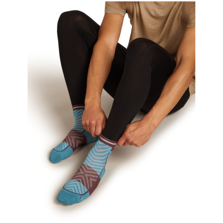 Herrensocken Icebreaker Men Merino Run+ Ultralight Mini