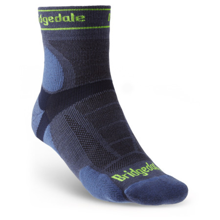 Herrensocken Bridgedale Trail Run UL T2 MS 3/4 Crew blau Blue/