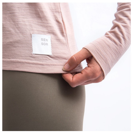 Damen-Funktionsshirt Sensor Merino Cordura langärmelig
