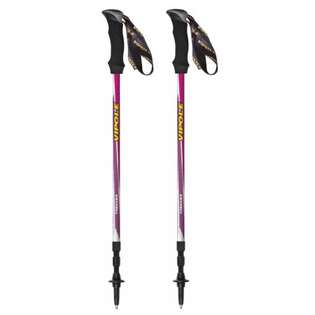 Damen Trekkingstöcke Vipole Trekker Rh Violet lila